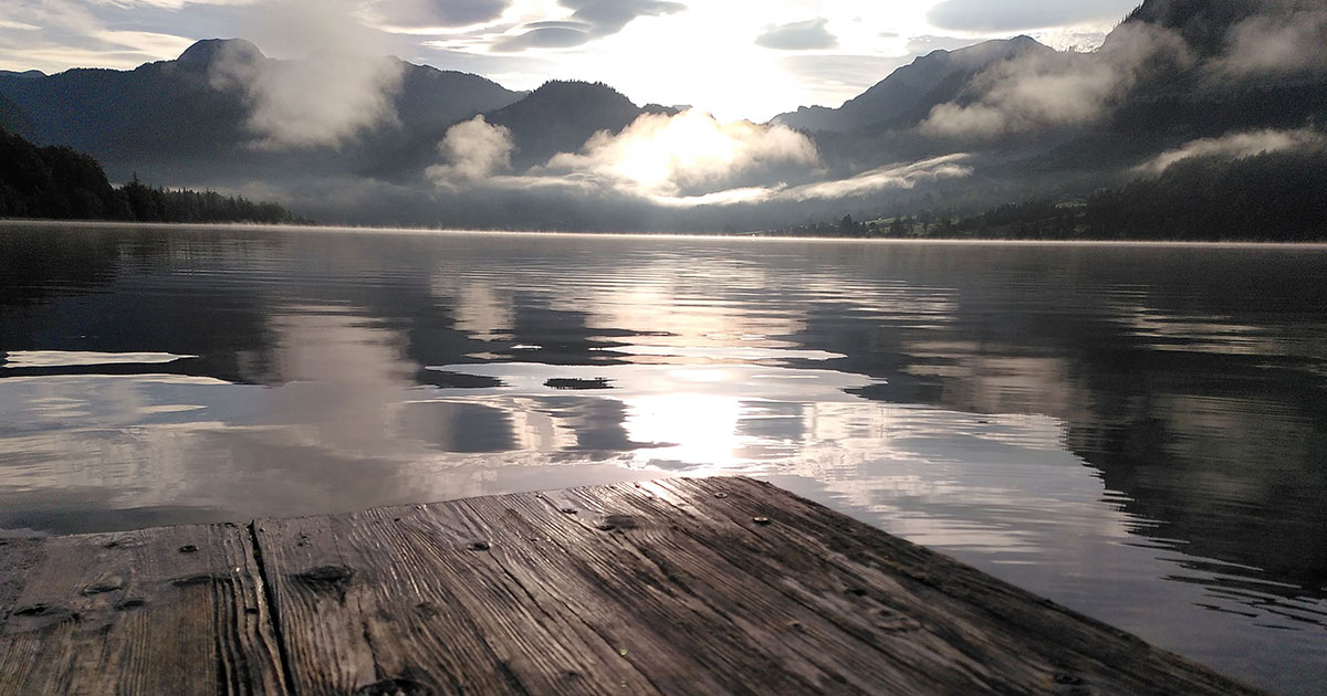 Hakomi®- Therapie - Seeblick mit Bergen - Einführung